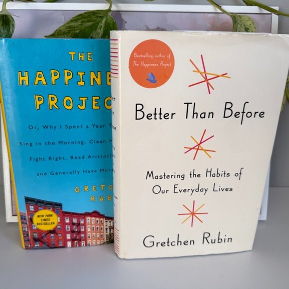 Gretchen Rubin Other - 📘 Better Than Before & The Happiness Project | Gretchen Rubin | Good Condition